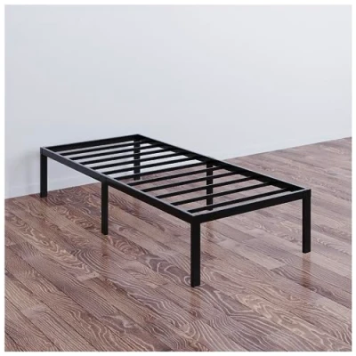 Afbeelding van Dreamzie Bedframe 80x200 met Metalen Lattenbodem 36cm Kinderbed Pootjes Duurzaam, Gemakkelijk In elkaar te zetten, Grote Opbergcapaciteit