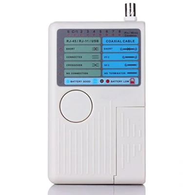 Afbeelding van LEAGY 4 in 1 netwerkkabel tester RJ45/RJ11/USB/BNC LAN Cat5 Cat6