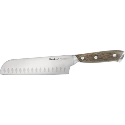 Afbeelding van Metaltex Heritage Santokumes 32 cm Houten/RVS