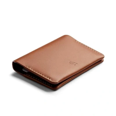 Afbeelding van Bellroy Under Cover (lederen kaarthouder met snelle toegang en ruimte voor bankbiljetten), Karamel,