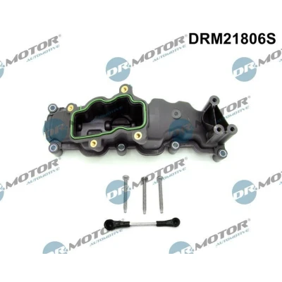 Afbeelding van DR.MOTOR AUTOMOTIVE DRM21806S Inlaatspruitstuk rechts Met hefboom, pakkingen AUDI: A4 B8 Avant, Saloon, A6 C6 Avant