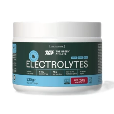 Afbeelding van Green Athlete Electrolytes red fruits 320g