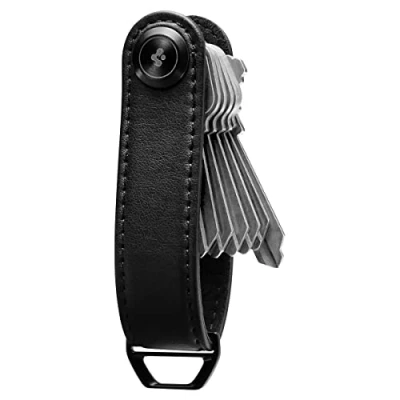 Afbeelding van Spigen Valentinus sleutelhanger voor mannen en vrouwen, zwart, Eén maat, zwart.