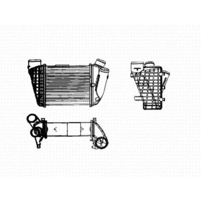Afbeelding van Intercooler, inlaatluchtkoeler NRF 30754