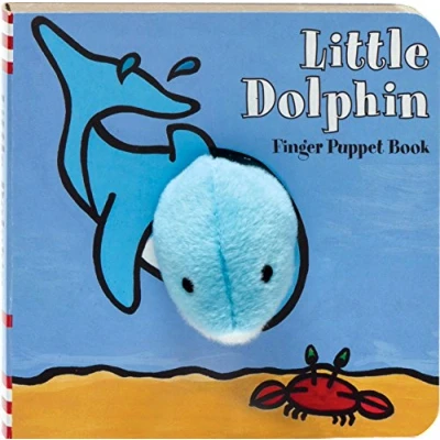 Afbeelding van Little Dolphin Finger Puppet Book