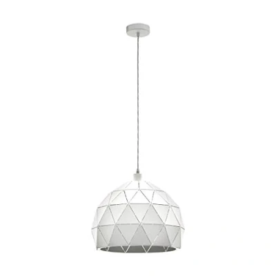 Afbeelding van EGLO Roccaforte Hanglamp E27 Ø 40 cm Wit