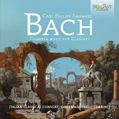 Afbeelding van Italian Classical Consort &amp; Luigi Magistrelli C.P.E. Bach: Chamber Music For Clarinet (CD)