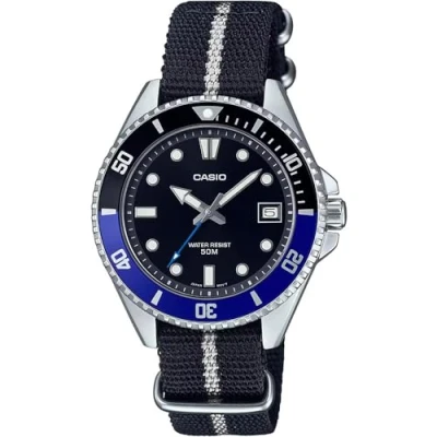 Afbeelding van Casio Collection MDV 10 1A2VEF Horloge Kunststof Zwart Ø 36 mm