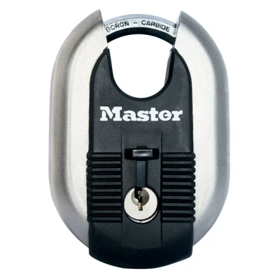 Afbeelding van MasterLock Discusslot Excell 60 mm 8 hoek RVS/titanium