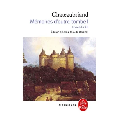 Afbeelding van Mémoires d&#039;outre tombe Tome 1