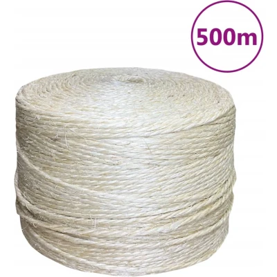 Afbeelding van Touw 4 mm 500 m 100% sisal