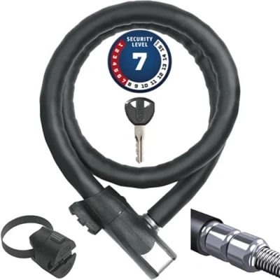 Image de Abus Cable Antivol Steel O Flex 860+Support