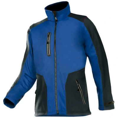 Afbeelding van Sioen TORREON softshell jas 03010305 Blauw/Zwart L