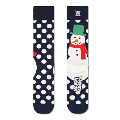 Afbeelding van Happy Socks Jumbo Snowman Sock unisex sokken Maat: 41 46