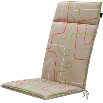 Afbeelding van Madison Tuinstoelkussen hoge rug 50x120 cm universeel Joah terra