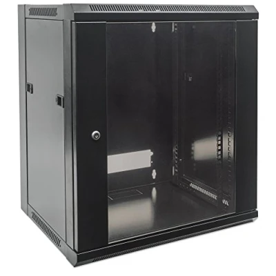 Afbeelding van Intellinet 711951 19inch wandkast (b x h d) 570 770 600 mm 15 HE Zwart (RAL 9005)