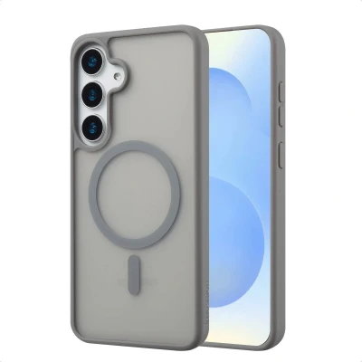 Afbeelding van imoshion Hoesje Geschikt voor Samsung Galaxy S25 Color Guard Backcover MagSafe Grijs