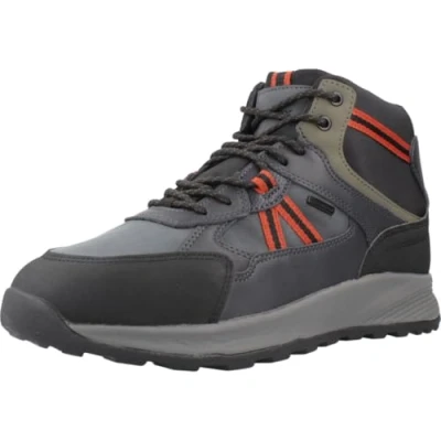 Afbeelding van Geox Veterboots, Heren, Maat: 42, Navy Kunststof/ textiel