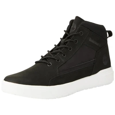 Afbeelding van ALLSTON MID LACE UP SNEAKER BLACK NUBUCK