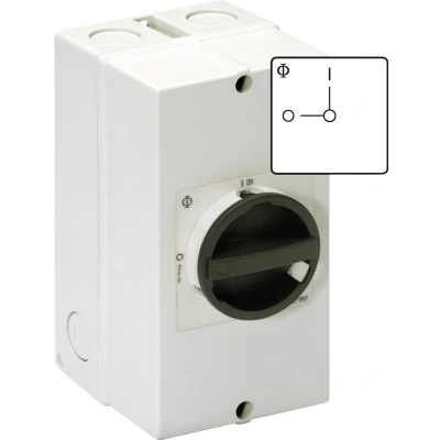 Afbeelding van Kraus &amp; Naimer KG64.T103/40.KL11V Reparatieschakelaar Uitschakelbaar 63 A 1 x 90 Zwart stuk(s)