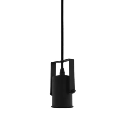 Afbeelding van EGLO Calari hanglamp E27(excl.) 1 lichts Zwart industrieel