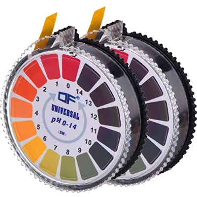 Afbeelding van Universele pH teststrips, waarde, volledig bereik 0 14, 2 rollen, 16,4 ft/rol