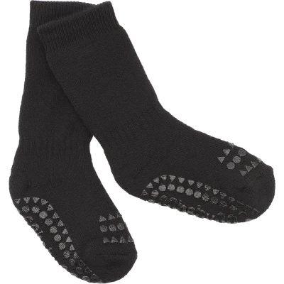Afbeelding van GoBabyGo Katoenen Antislip Sokjes Sokken Black 12 24 maanden