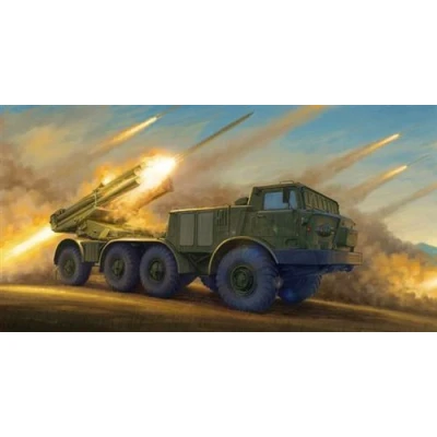 Image de Russian 9p140 Tel Of 9k57 Uragan Multipl Launch Rocket System 1:35e Trumpeter