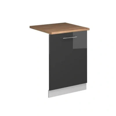 Afbeelding van Vicco Fame Line Panneau de lave vaisselle Anthracite brillant 60 cm AP Chêne