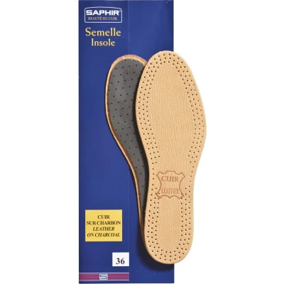 Afbeelding van Saphir Leren inlegzolen 39