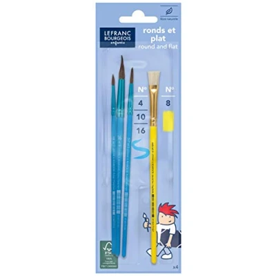 Afbeelding van Lefranc &amp; Bourgeois Junior Penselen Set 1