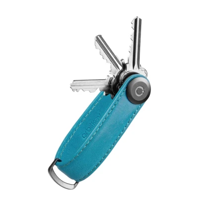 Afbeelding van Orbitkey Premium Leather 2.0 Keyholder teal