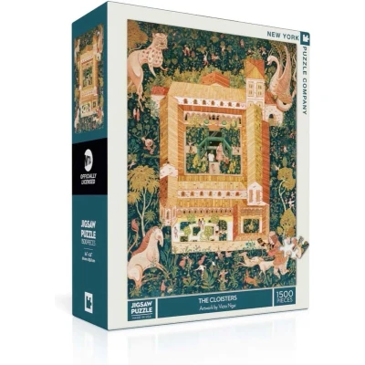 Afbeelding van New York Puzzle Company De Cloisters 1500 stukjes