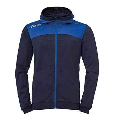 Afbeelding van Kempa Emotion 2.0 Jas met Capuchon Marine Blauw Royal Maat 4XL