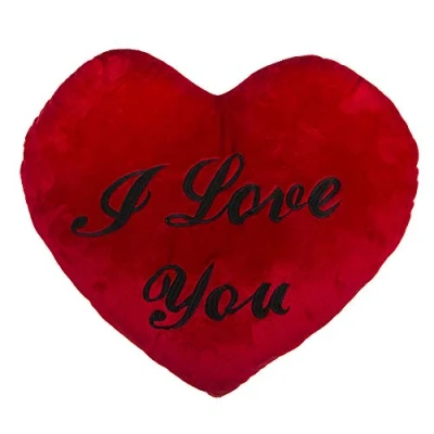 Afbeelding van I Love You XL Plush Heart (60 cm)