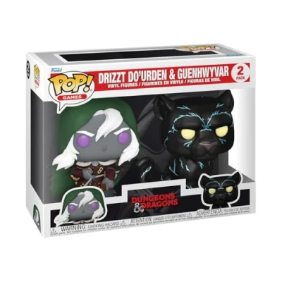 Afbeelding van Funko POP! Drizzt Do’Urden &amp; Guenhwyvar 2 Pack Dungeons Dragons