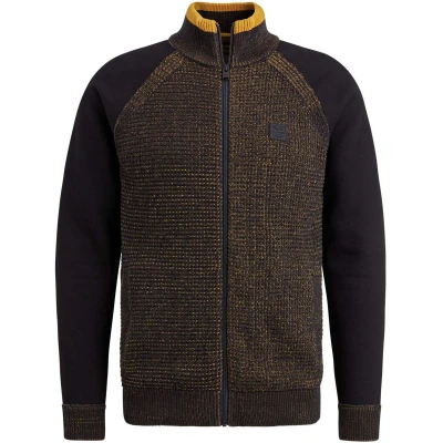 Afbeelding van PME Legend Vest Knit Zwart dessin 3XL