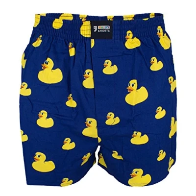 Afbeelding van Happy Shorts American Boxershort, Heren, Maat: Medium, Ente