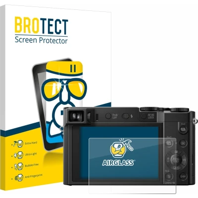 Afbeelding van BROTECT Screenprotector voor Panasonic Lumix DMC TZ101 Folie Beschermfolie Beschermglas transparant