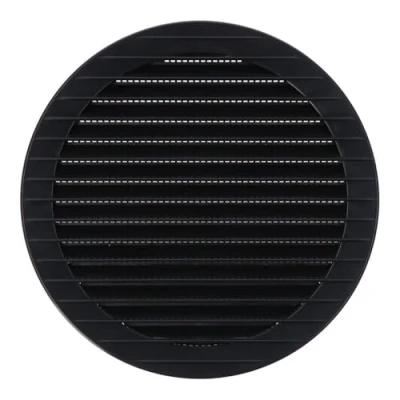 Afbeelding van Ventilatierooster EDM 87722 Antraciet Ø 15 cm