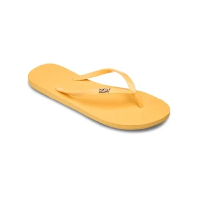 Afbeelding van Roxy VIVA IV Teenslippers, Dames, Maat: 39, Yellow Kunststof