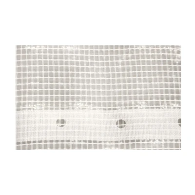 Afbeelding van Gewapend transparant afdekzeil bache bouwzeil 6x10m 220gr/m²