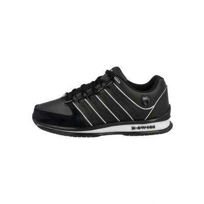 Afbeelding van K SWISS Sneakers laag, Heren, Maat: 42.5, Black/white Leer