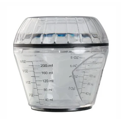 Afbeelding van Sibel Haarverfshaker maatbeker 3 in 1 200ml Haibu by Kapperskorting.com