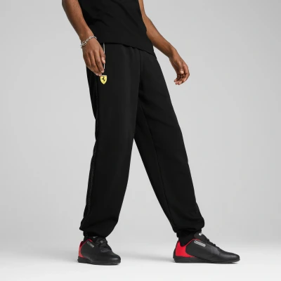 Afbeelding van Scuderia Ferrari HP Race sweatpants voor Heren, Zwart, Maat M PUMA