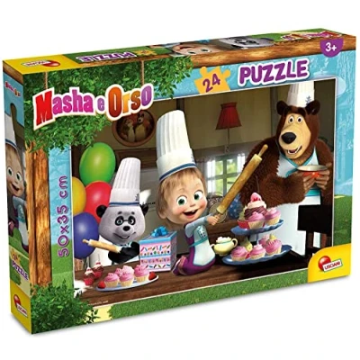 Afbeelding van Masha puzzel 24 stukjes samen lere