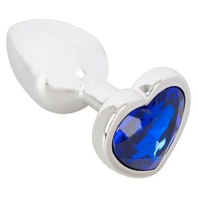 Afbeelding van Magic Shiver RVS Buttplug Met Siersteen Blauw