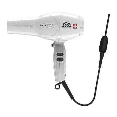 Afbeelding van Solis Swiss Perfection 360º ionicPRO 440 Föhn Haardroger Professional Wit