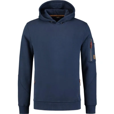 Afbeelding van Tricorp Sweater Premium Capuchon Donkerblauw Maat 3XL