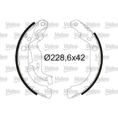 Afbeelding van Valeo Remschoen set 564210